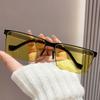 Photochromic Sunglasses UV400 Protection Square Retro Style for Women Men Outdoor Driving Travel Beach Shades