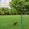 6pcs Tree Trunk Protector Vent Hole Design Plant Protector Cage PVC Trunk Bark Saplings Guard Cover Plant Protection Fence Tools