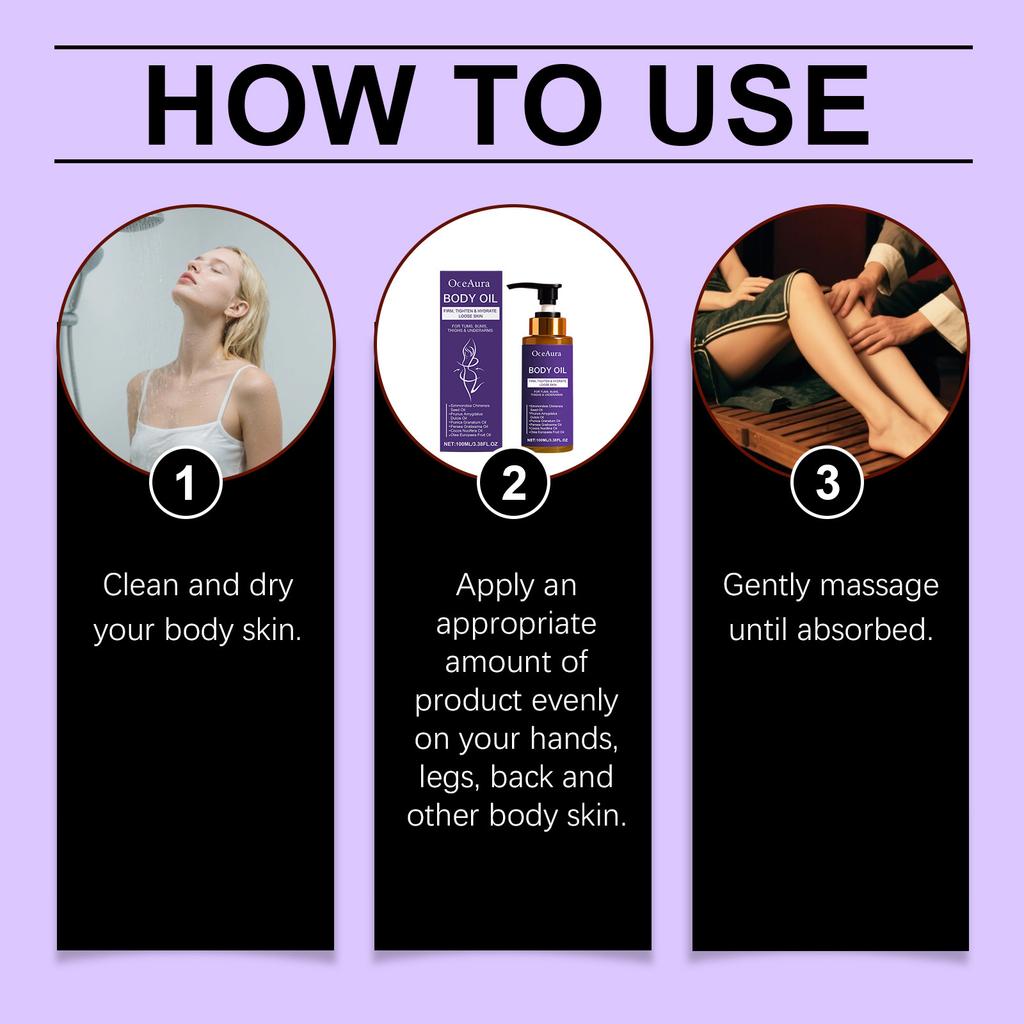 Body Oil Moisturizing Nourishing Dry Skin Brightening Firming Softening Rejuvenating Smoothing Soothing Hydrating Massage Oil