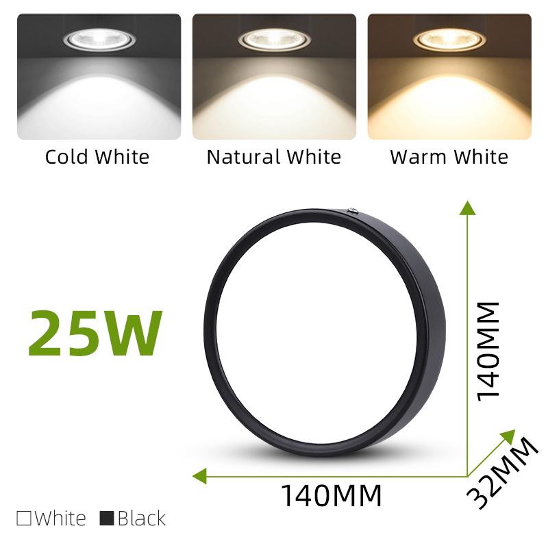 Led Downlights Modest 220v Home Appliances Spot Down Light Indoor Kitchen Circular Fixture Lamp Room Decor Led Ceiling Lighting