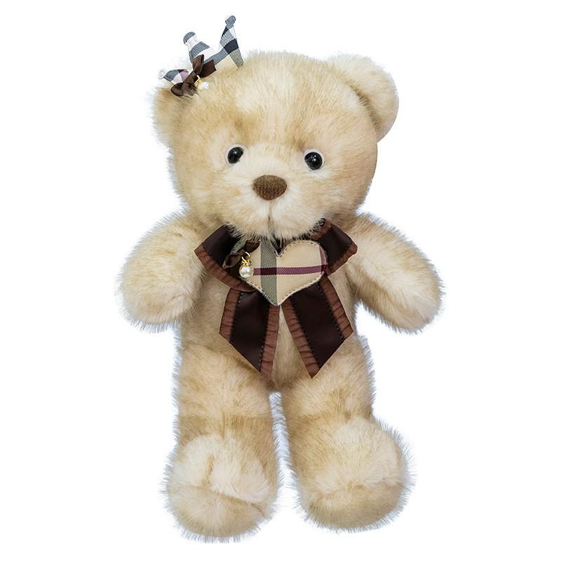 Soft Plush Bear Toy 30cm Valentines Gift Stress Relief Doll Teens Adults Cartoon Style Stuffed Animal In Multiple