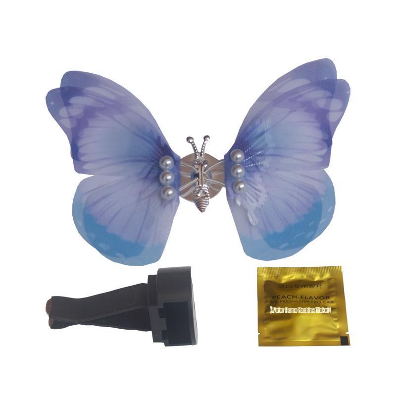 Butterfly Air Vent Ornament: Creative Chinese Style Car Interior Decoration