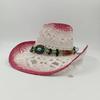 Hats Cowgirl Hats American Western Cowboy Hat Summer Straw Hat Breathable Fashion Trend Sun Shield Hat Panama Jazz Cap