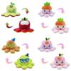 Reversible Octopus Plushie Toy Animal Stuffed Doll Birthday Gift For Kids
