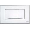 Flush Plate Schwab Dots Duo Chrome 257429 for Installation