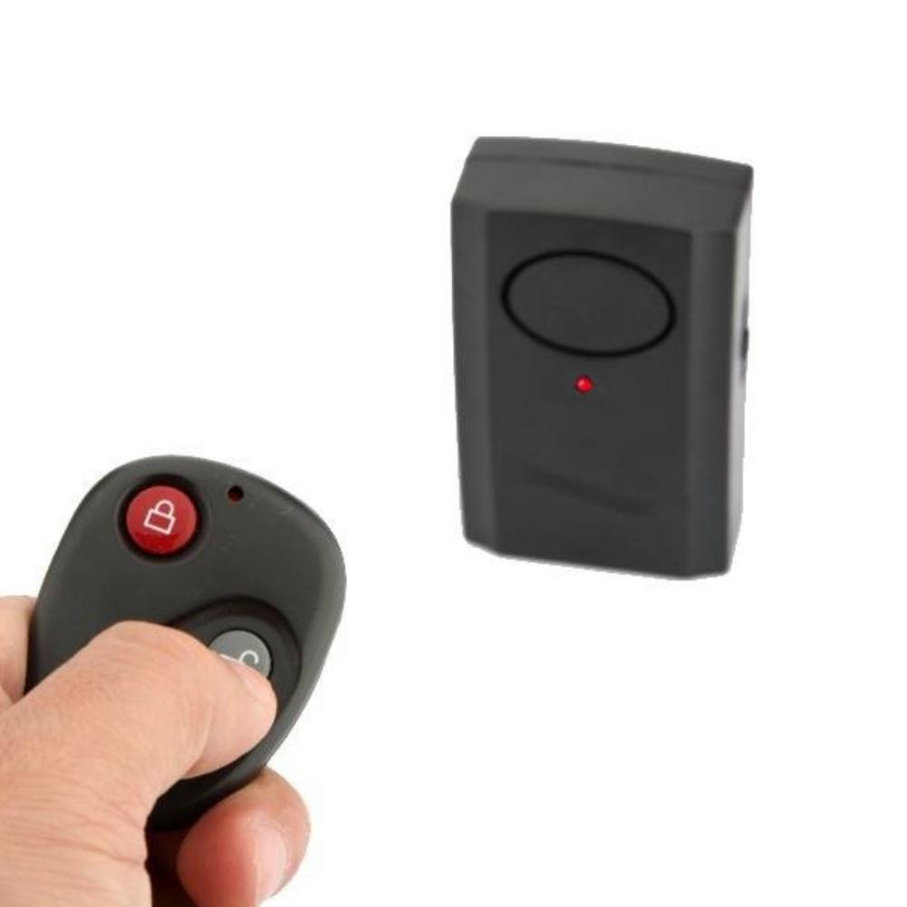 Remote Control Alarm System for Motorcycles and Multi Metal Object Security with Vibration Sensor and Waterproof Design