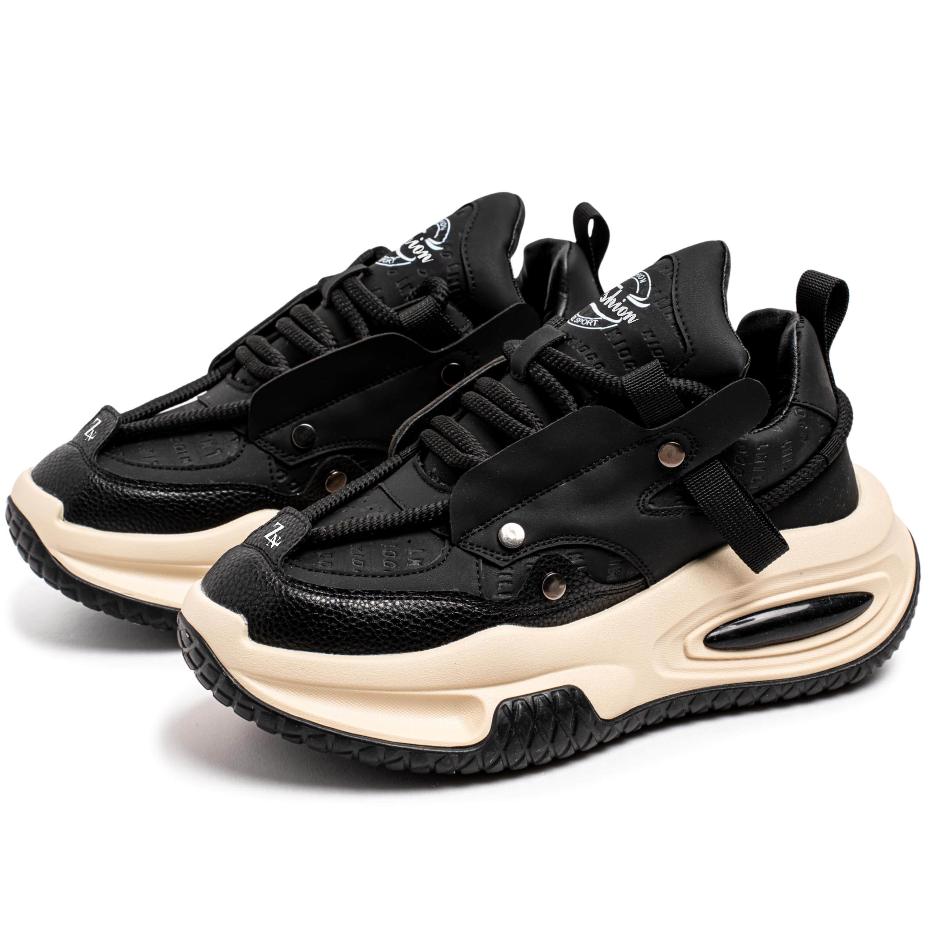 

Мужская обувь Весна и Осень Спортивная мужская повседневная обувь Четыре сезона Отдых Спортивная кожаная обувь для мужчин 39-44 39 чёрный