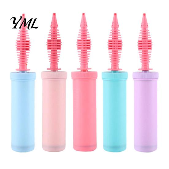 Handheld Balloon Pump Hand Held Plastic Pump, Two Way Dual Action Inflator, Manual Inflator Air for Latex Balloons, Portable Blower Tools Tool
