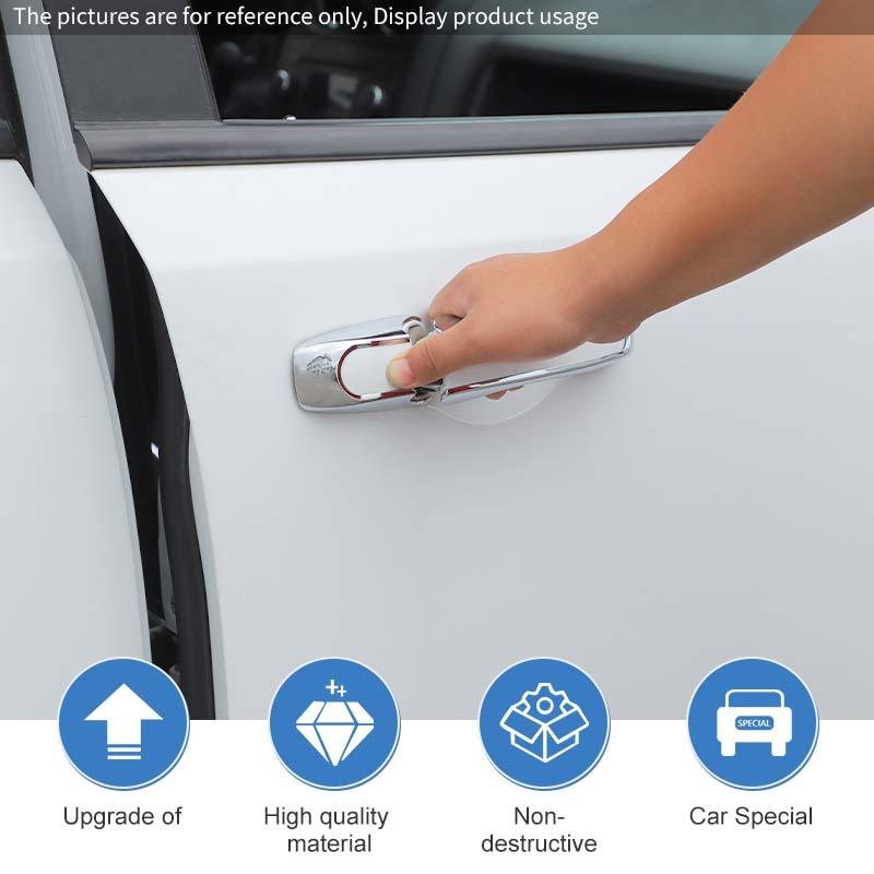  ABS Door Handle Decoration Cover Sticker Fit For Jeep Grand Cherokee 2011-2020/Jeep Patriot 2011-2016/Jeep Compass 2008-2016 Exterior Accessories