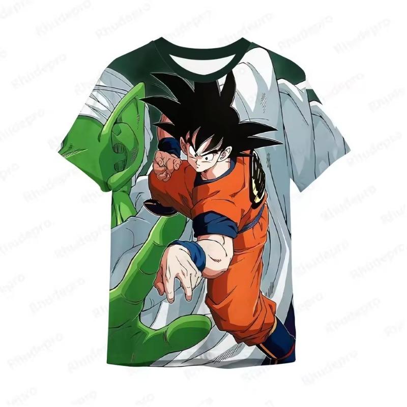 

Dragon Ball аніме Хай-стріт Вегета смішні футболки Гоку спортзал футболка чоловічий одяг Harajuku стиль аніме літній 3D друк вуличний одяг L