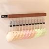 Retractable Wall Mounted Hat Holder 8/12 Clips Underwear Storage Hanger  for Home