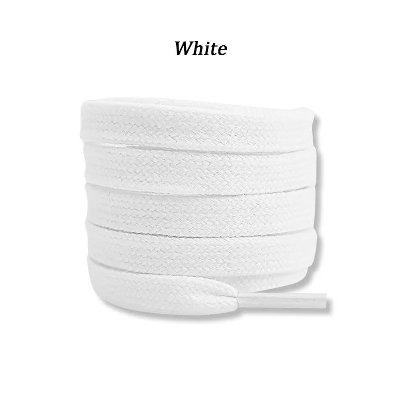 1Pair Cotton Shoelaces Tennis Sneakers Shoe laces Canvas Casual Flat Shoelace 80/100/120/140/160CM Laces for Shoes Accesories