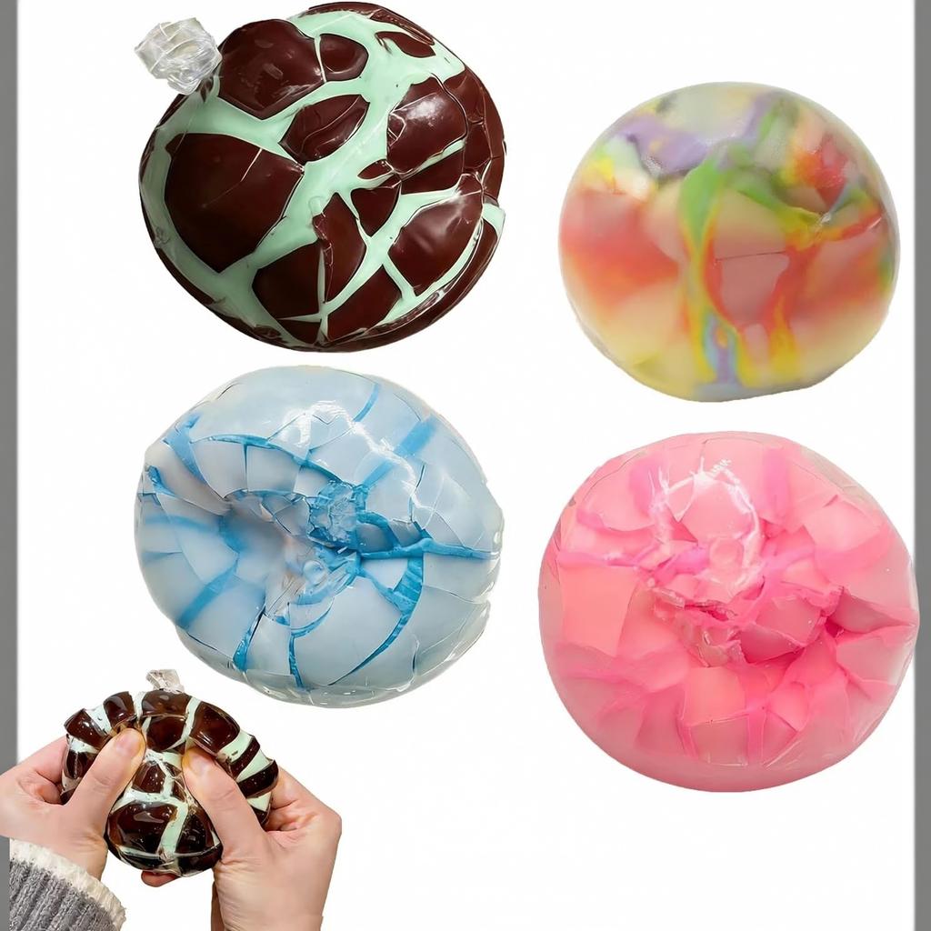 Creative Crunchy Stress Ball, Toy for Anxiety Desk Decompression Gift