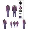 High-quality Polyester Mortal Kombat 11 Joker Cosplay Outfit Full Set For Comic Con And Costume Parties