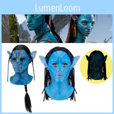 Hochwertige Latex-Avatar-Kopfbedeckung Halloween-Maske Langlebig Und Sicher