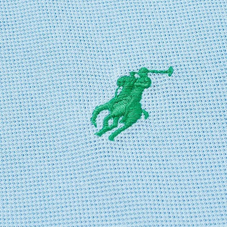 Polo Ralph Lauren Small Pony Embroidered Casual Short Sleeve Polo Shirt Men Tops Blue 710751221-004