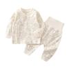 Autumn Baby Clothes Set: Cotton Pajamas & Pants for Newborns (Unisex)