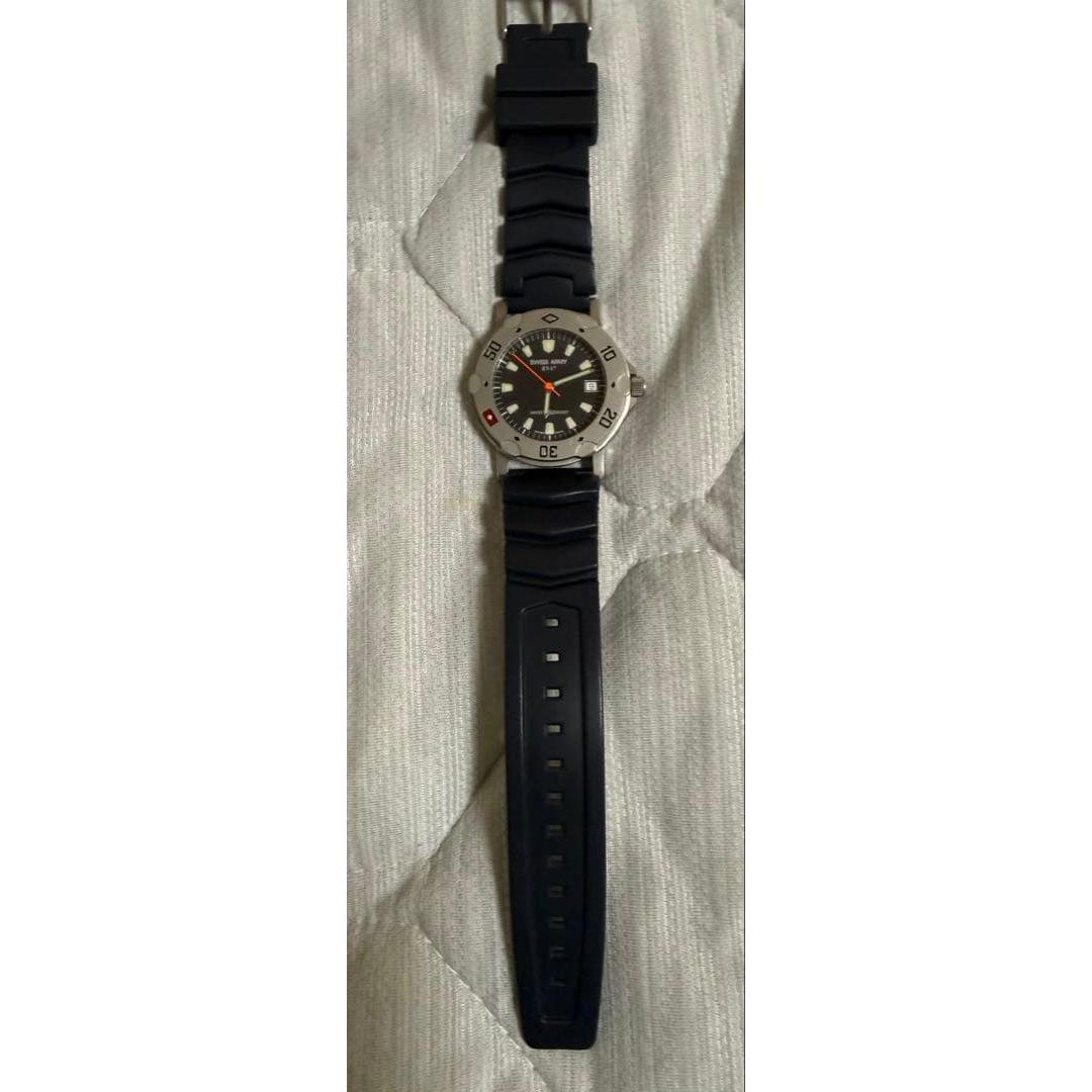 Used SWISS ARMY Watch Quartz Men s Battery Replaced