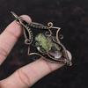 Dragon Bloodstone Pendant Copper Wire Wrapped Pendant Gemstone Handmade Pendant Dragon Bloodstone Jewelry Gift For Engagement Copper Jewelry