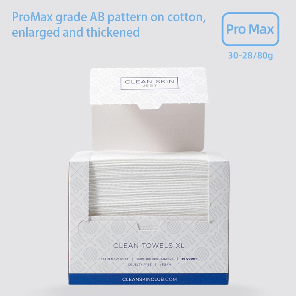 Disposable Face Towel Clean Skin Face Wipe Disposable Facial Wipe for Makeup Removal Ultra-Soft Gentle On Skin Facial Washcloth