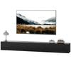 180cm Floating TV Stand, Wall Mount TV Unit with Cable Management Hole, Fits up to 72" TV, Black