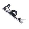 Stainless Steel Combination Square Ruler Right 90 Degree Silver Adjustable Sliding Square Woodworking Tools