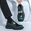 Fashion Business Men Loafers Men Thick Soled Breathable Comfortable Elegant  Fashionable Leather Shoes British Business Shoes Size 38-45