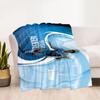 City Star Celebration Blanket Warmthful Decor Suitable for Bedding Office Seaside All-Season Use Warmthful Decor Perfect Gift for Relatives and Friend