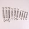 1Pc Oc/Oo/Cc Type M4 M5 M6 M8 Stainless Steel 304 Adjust Chain Rigging Hooks Eye Turnbuckle Wire Rope Tension Device