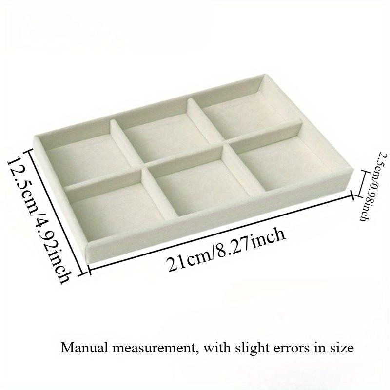 Jewelry Tray,Fabric Art Jewelry Box,A Storage Box Placed in Drawers for Rings,Bracelets,Necklaces,Earrings | Jewelry Display Box