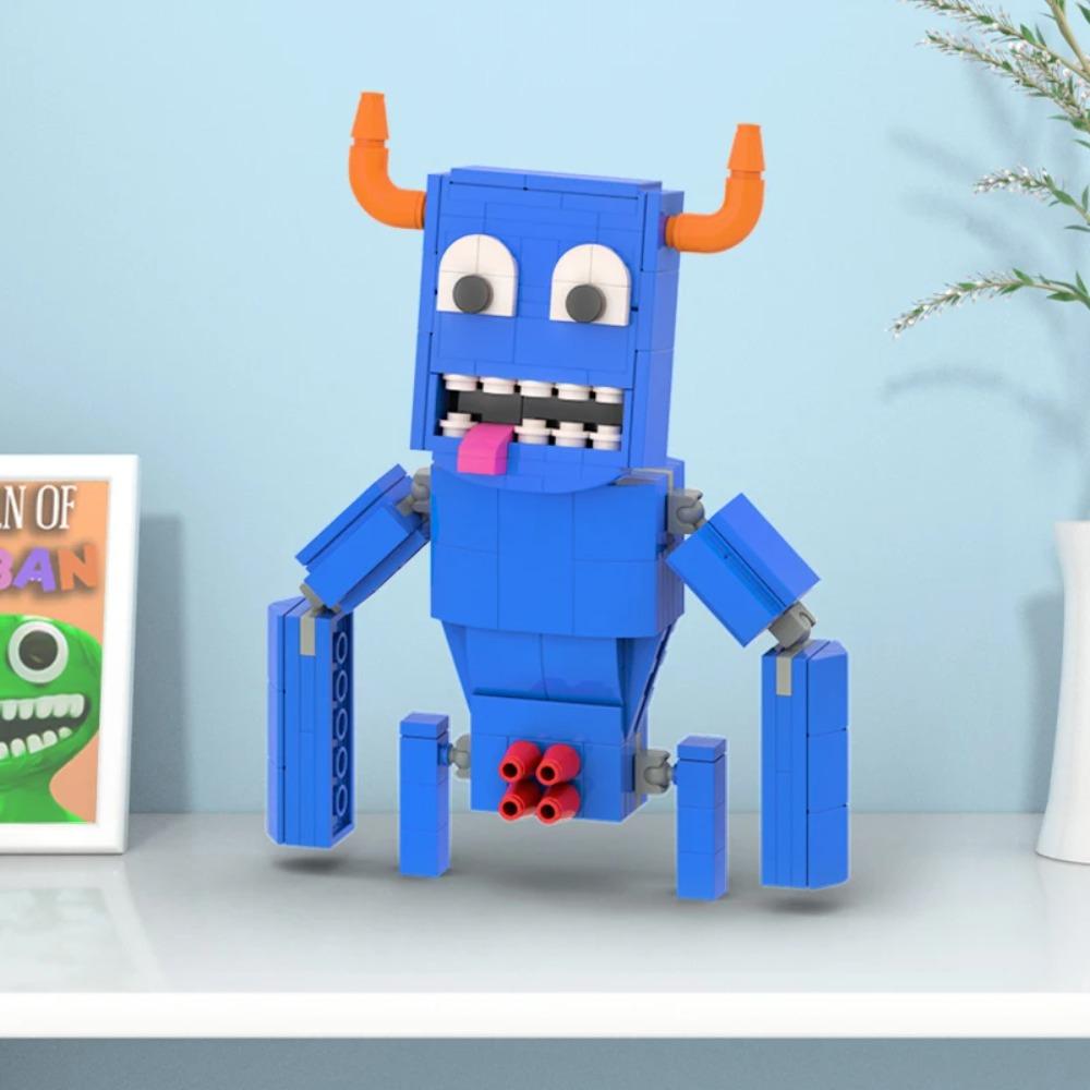 MOC Monster Garden Banban Building Blocks Set Creature Imaginative Assembly Cartoon Bricks, Collectible For Xmas Gift