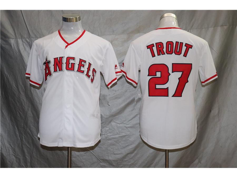 Los Angeles Angels Men's Elite Embroidered Baseball Jersey