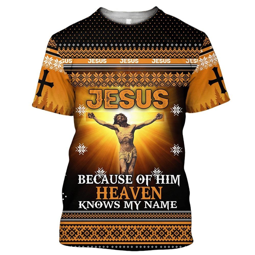 Jesus Tshirts for Men 3D Printed O Neck Short Sleeve Casual Men's T-Shirts Plus Size Top
