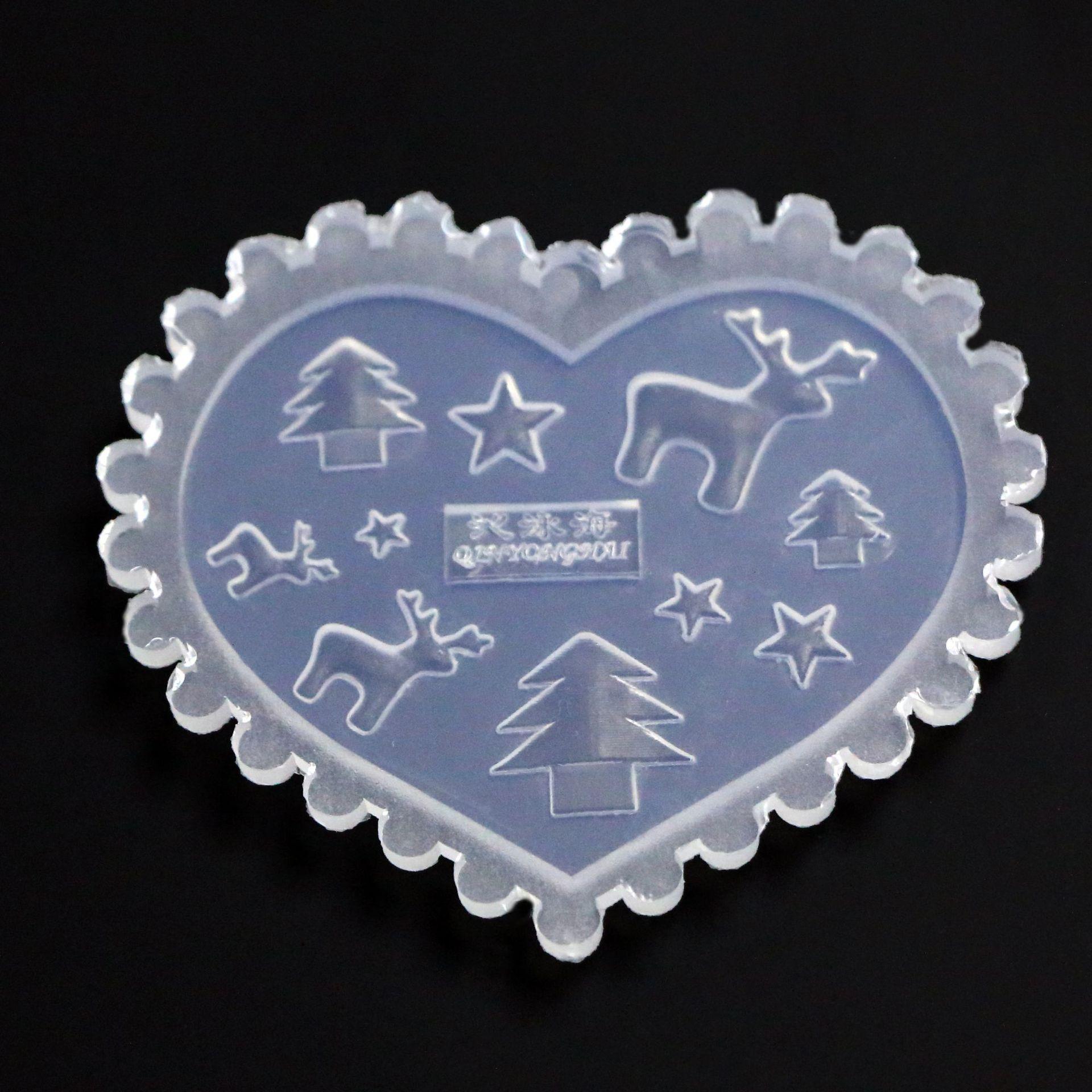 

Силиконовый набор скребков для нейл-арта с металлической ручкой, инструмент для маникюра с изображением штампа для нейл-арта