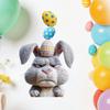 Cartoon Easter Wall Stickers Kids Bedroom Living Room Home Decoration