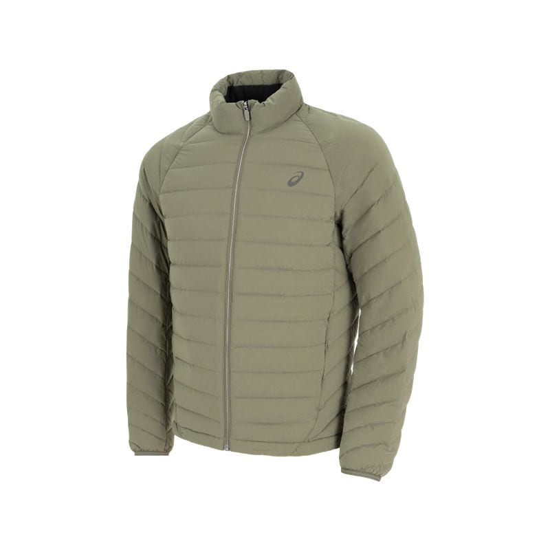 ASICS Down Jackets Men`s Army Green