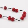 Minority Design Fruit Cherry Necklace Handmade Y2K Clavicle Chain Red Bead Necklace  Women