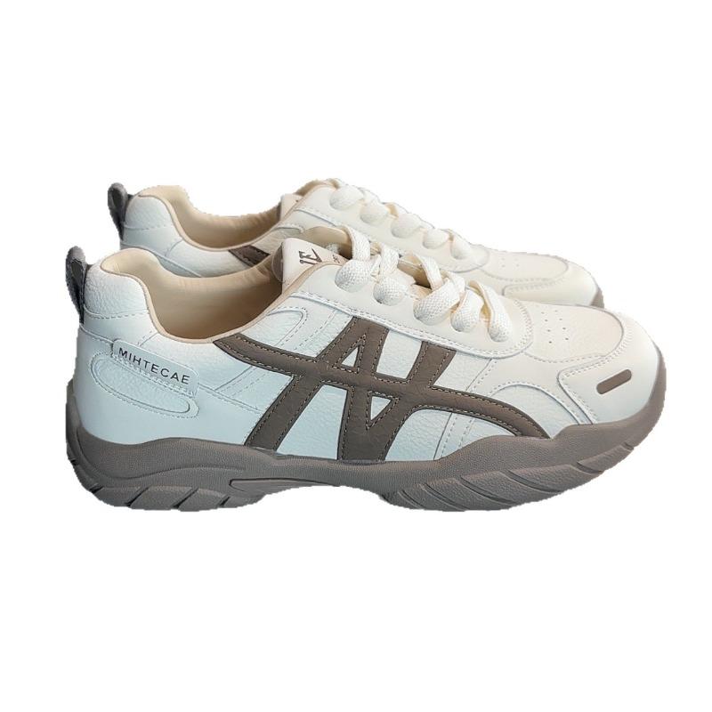 Leather Women's Soft-soled and Lightweight Autumn New Versatile Casual Sports Shoes Little White Shoes