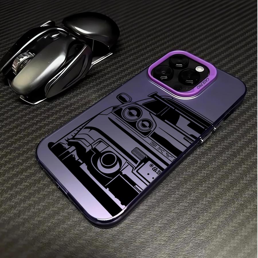 JDM Traumauto Cool Cover Handyhülle für iPhone 16 Pro 15 Pro Max 14 13 12 11 XS 14 Pro Max 16 Plus 14Pro 12Pro Softshell