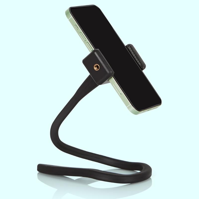 Multi Functional Phone Mount with Twistable Joint Adjustable Phone Stand Universal 1/4 for Phones DSLRs & Action Cameras