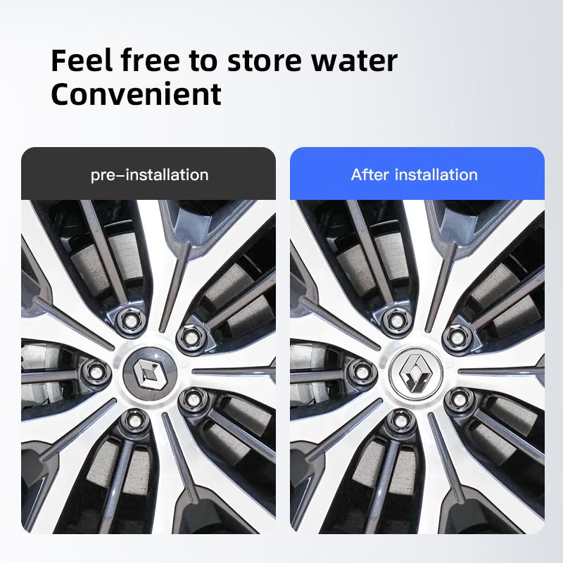 55MM Car Wheel Hub Center Caps Rim Cover Badge Emblem Accessories For Renault Fluence Captur Megane Clio Kadjar Talisman Ar