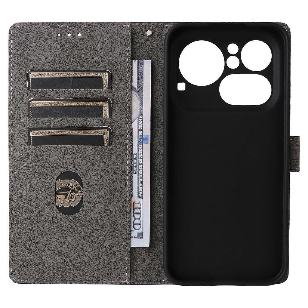 Compatible with Nothing Phone 4A Pro RFID Blocking Wallet Flip Folio PU Leather Case with Magnetic Closure Card Slots