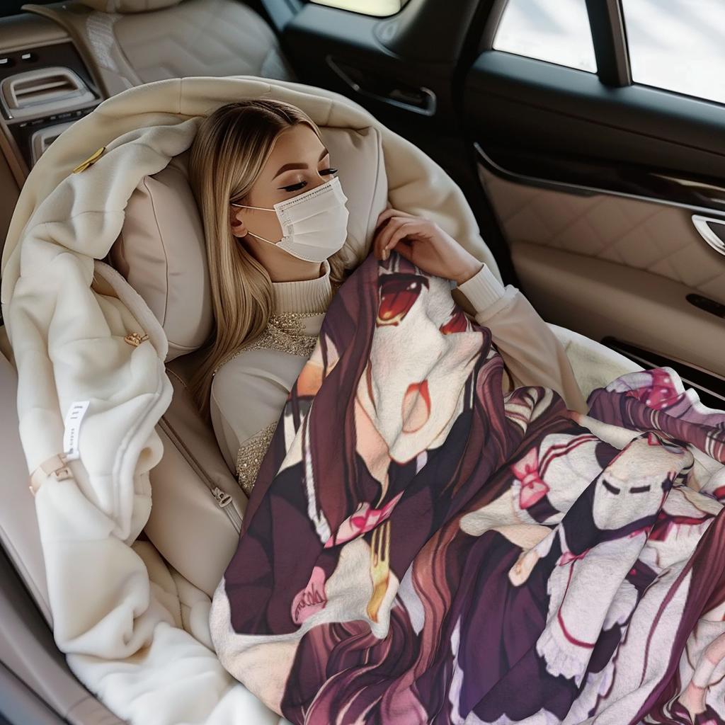 Nekopara Flannel Blankets Games Fashion Throw Blankets for Home 200x150cm Bedspread