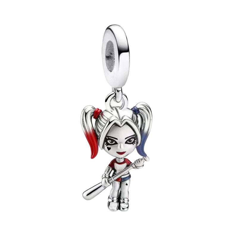 Neuer Disney Funkelnder Fremder Demodog Demogorgon Hänge Stitch Charm Perle Monster Passend für Original Armbänder DIY Schmuck Geschenke