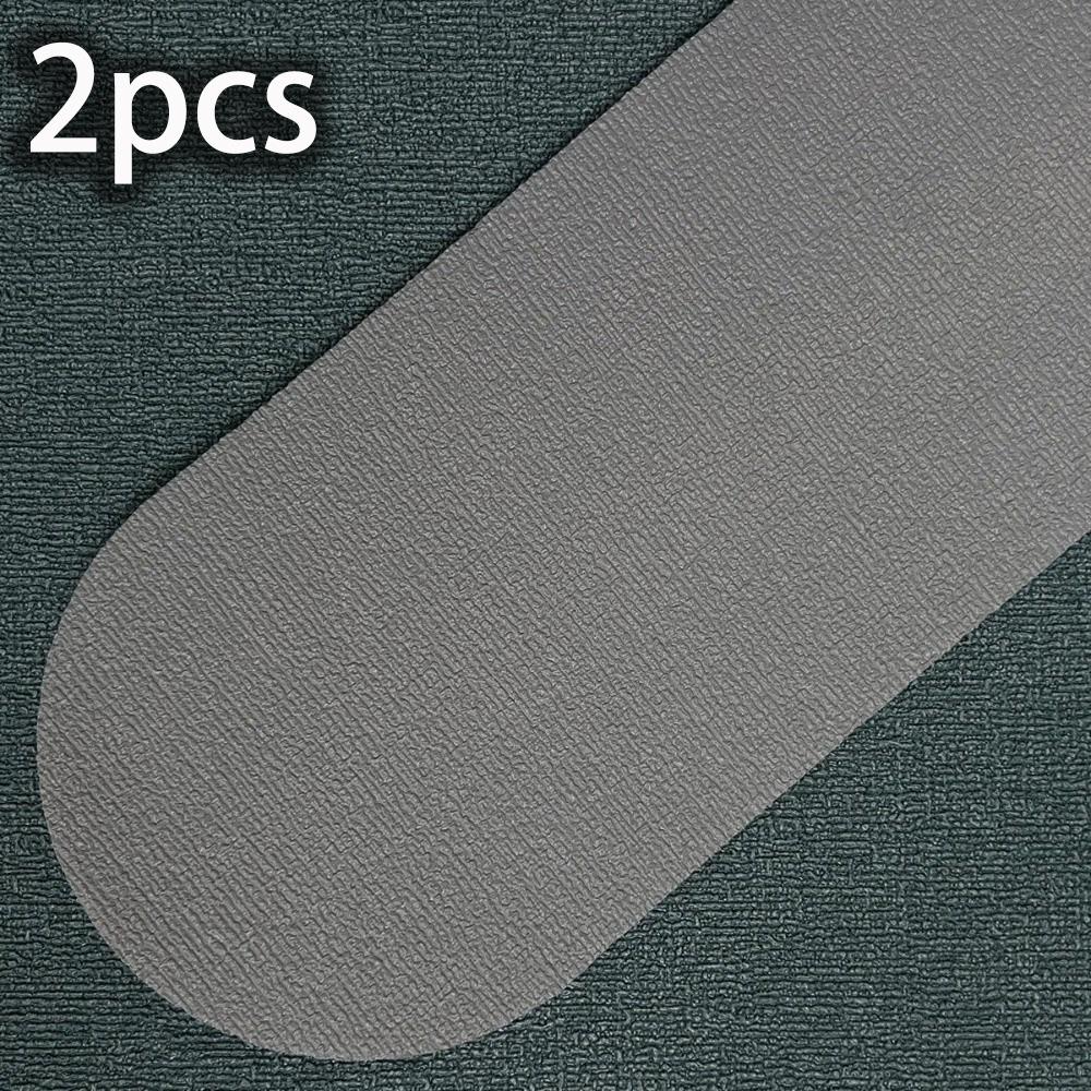 2Pcs New Moisture-proof Child-proof Anti-collision Stickers Impact-proof Soft-pack Wall Sticker Self-adhesive Wall Decorations серый