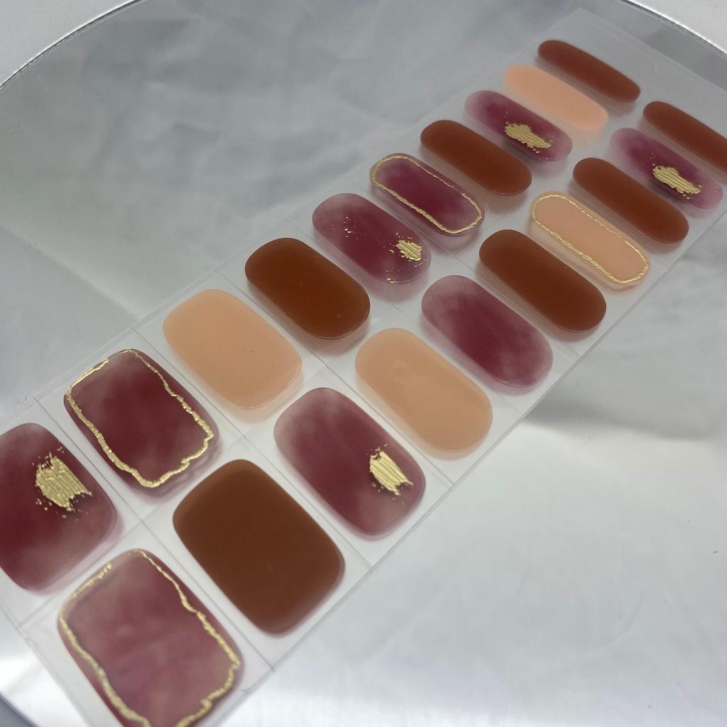 New Technology Phototherapy Lamp Gel Manicure Full Patch 20 Finger Nail Patches