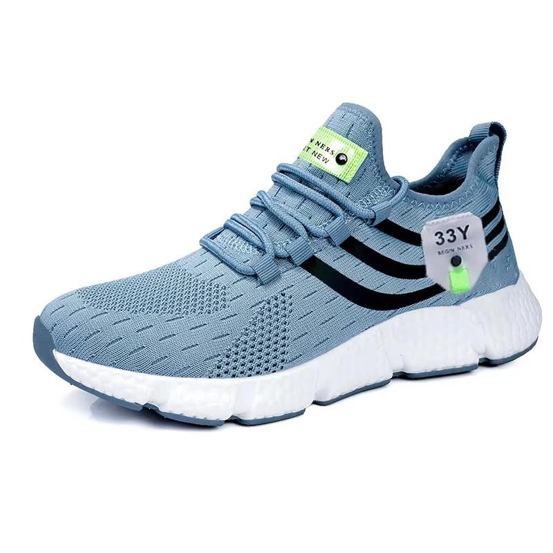 

Men Shoes Fashion Casual Sneakers Breathable Running Black Tennis Shoes Breathable Comfortable Casual Shoes For Men 39