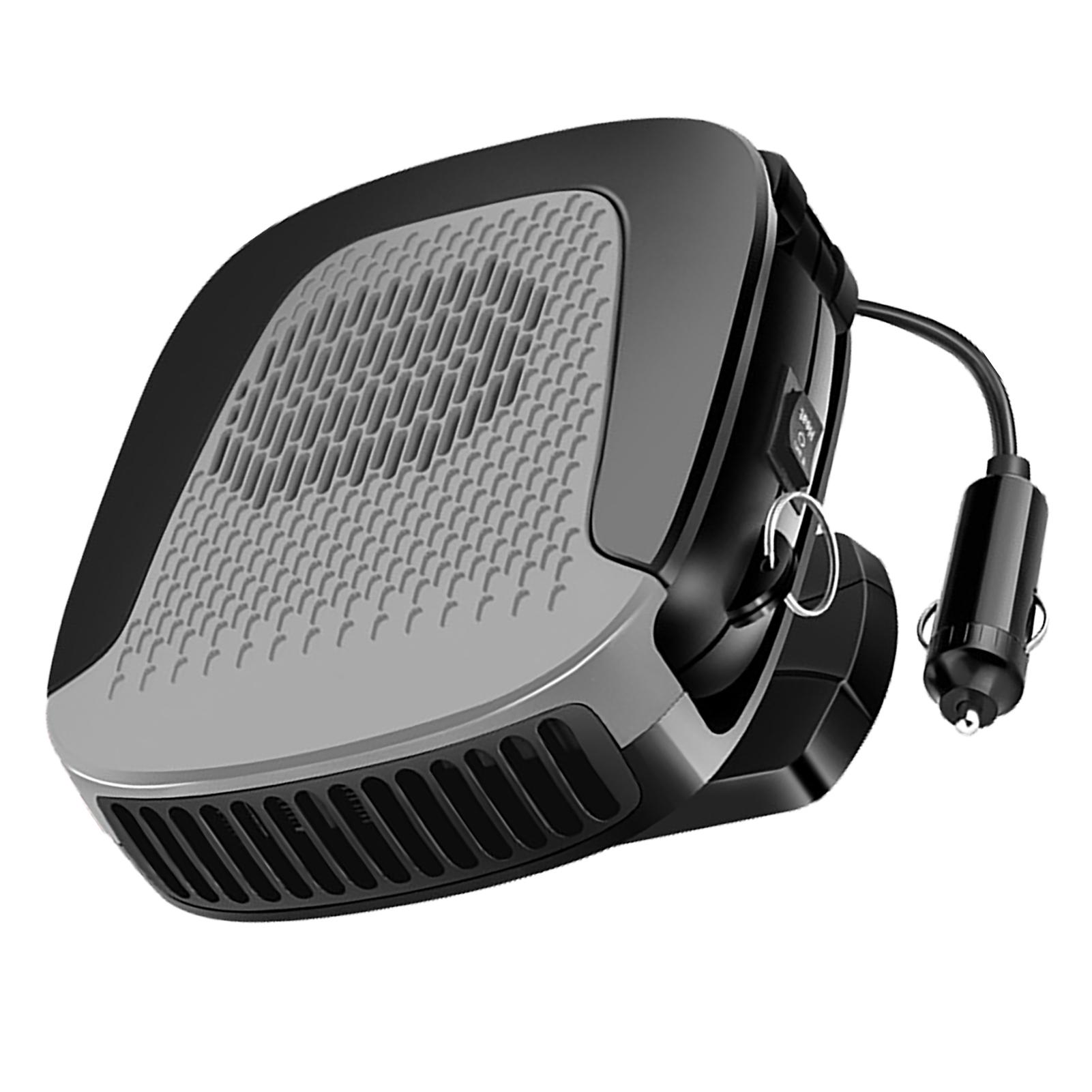 

12V Автомобильный обогреватель Вентилятор обогрева 360 градусов Вращение Автомобильный салон Обогреватель лобового стекла Быстрый нагрев для