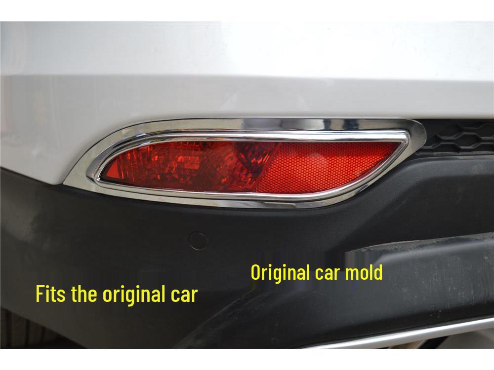 Hyundai Santa Fe IX45 Headlight & Fog Light Cover Stickers (2013-2016)