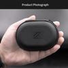 1-10PCS KZ Earphones Oval Storage Bag Wired Headphones PU Zipper Storage Box Portable Hold Case Container for KZ BA10 AS10 ES4